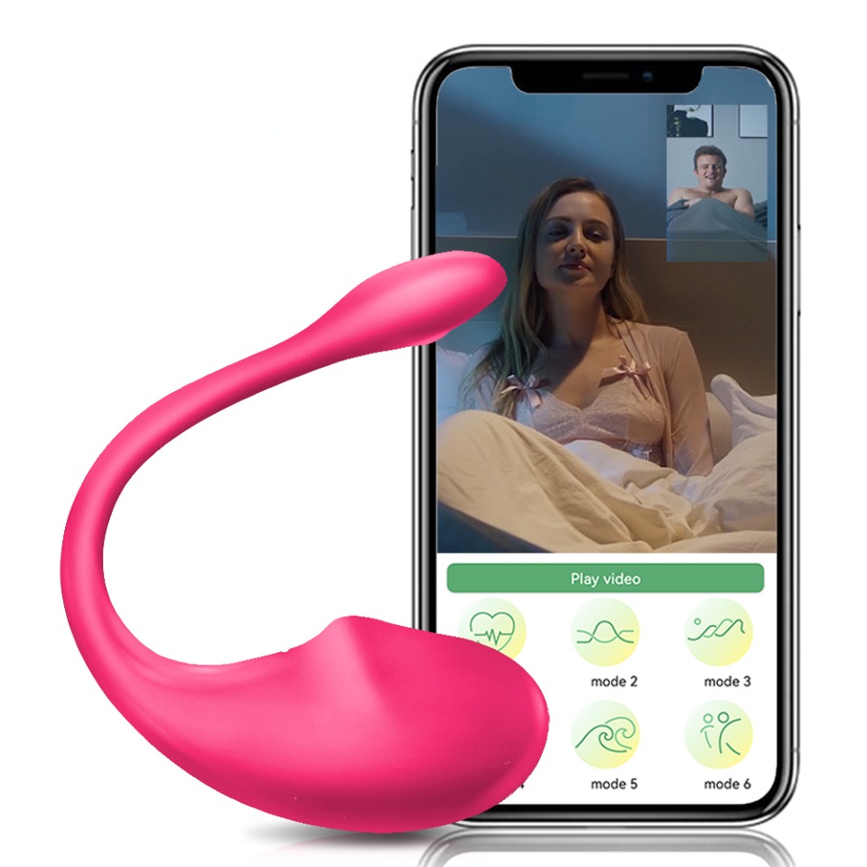 Vibrador Controlado Por App Bluetooth ou a Longa Distância Remotamente Para  Jogos Eróticos - Prazer BDSM