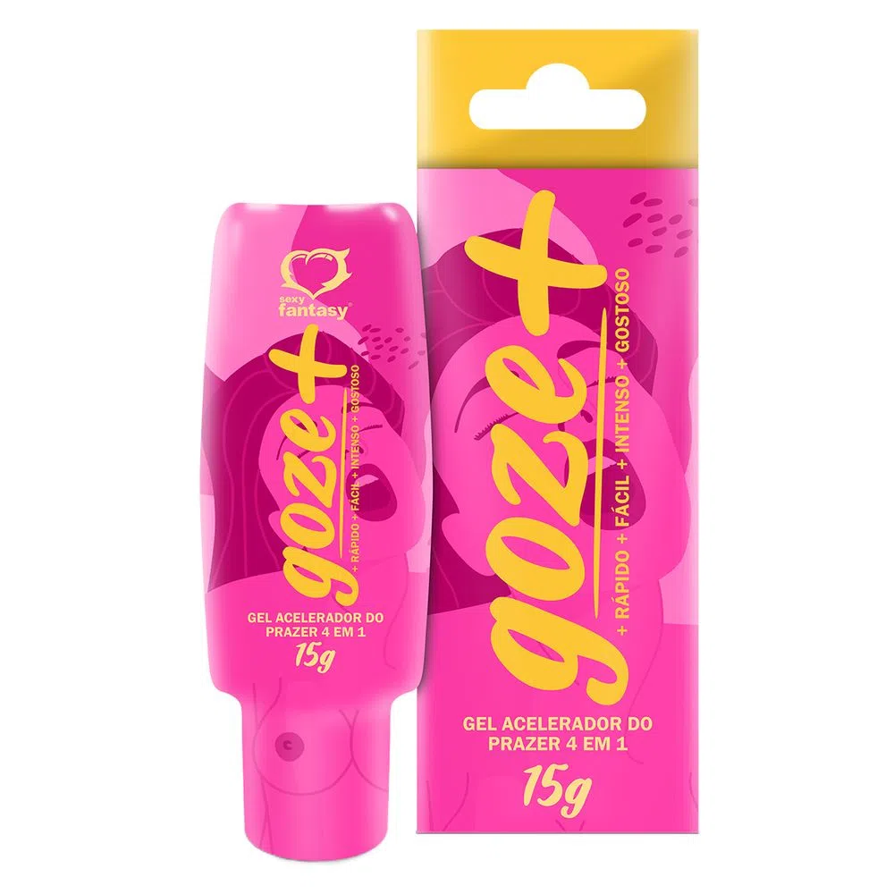 Gel Excitante Acelerador de Prazer Goze Mais